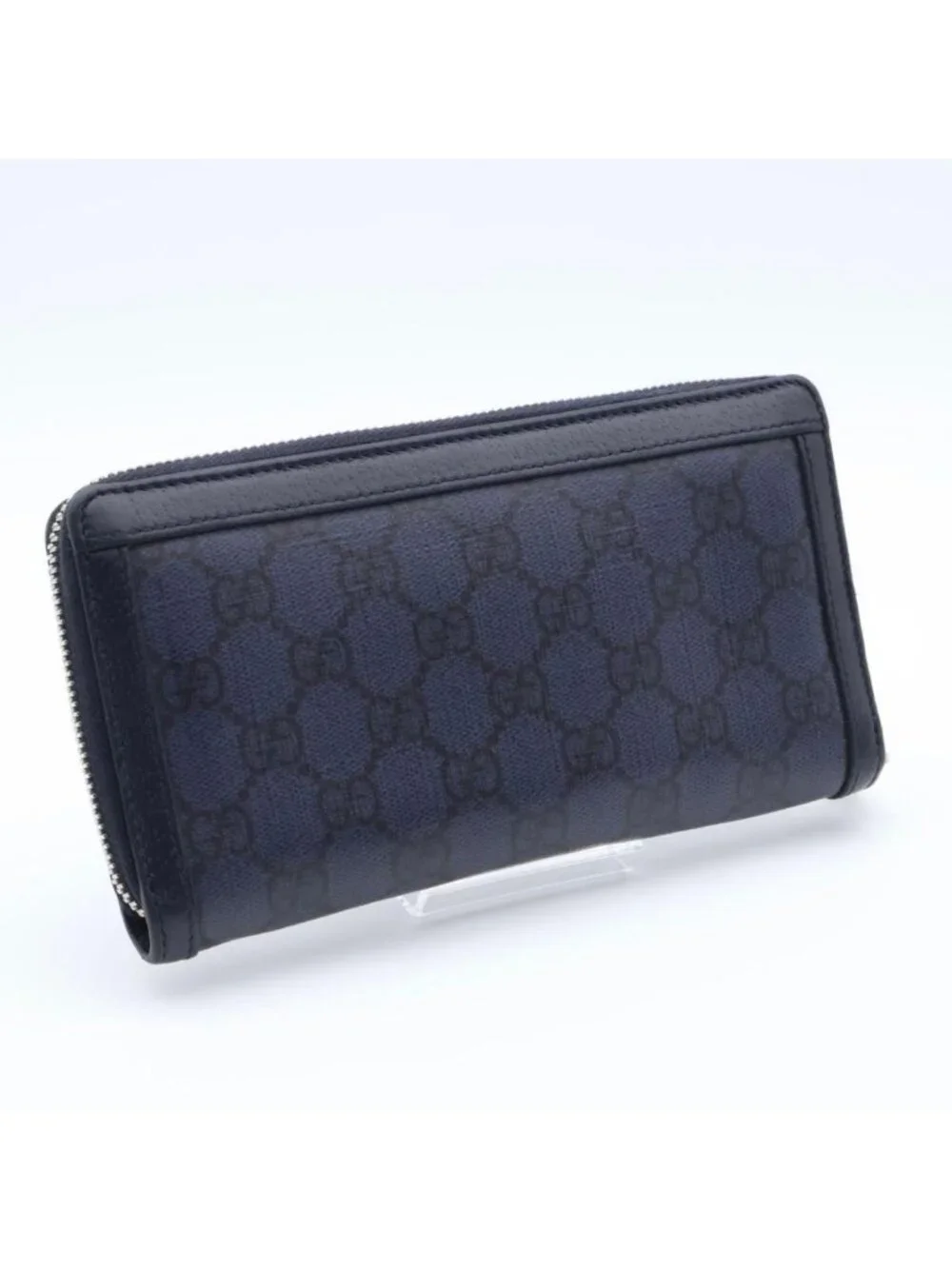 ★SOLD★ Gucci Ophidia Zip Around Wallet Navy - Picture 10 of 10